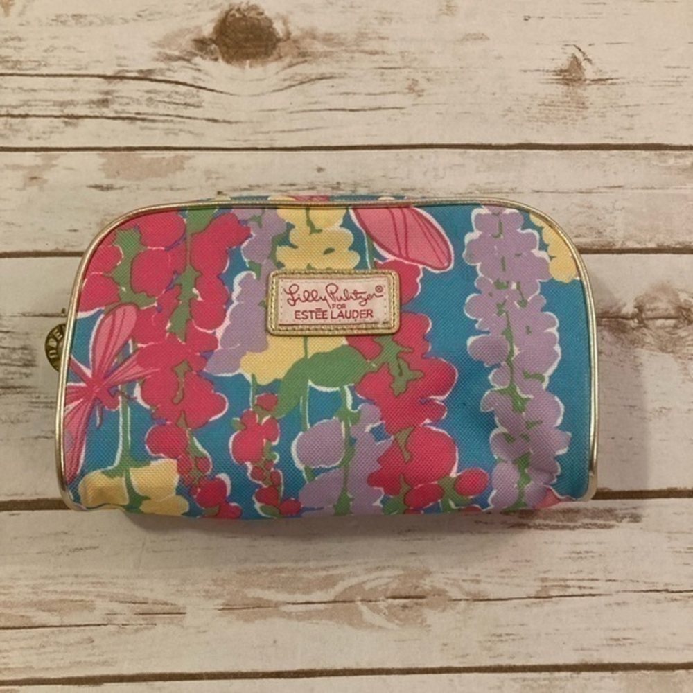 Lilly Pulitzer For Estée Lauder Makeup Cosmetic Bag